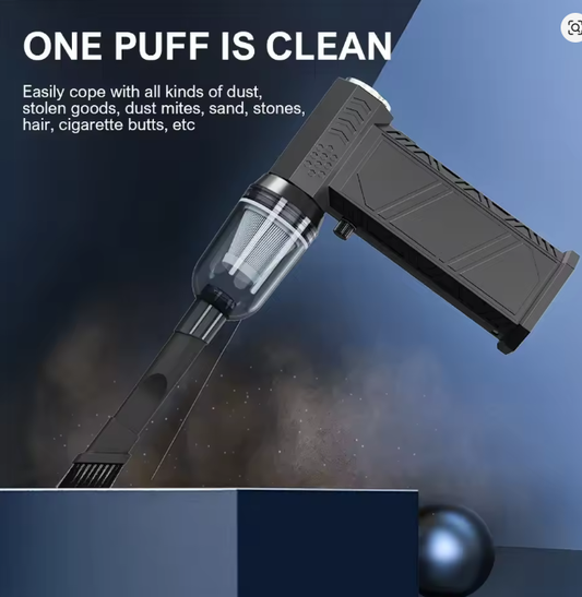 Soplador Turbo Jet X9 – 300 000 RPM sin escobillas  aspiradora y soplador de aire 2 en 1 para limpieza de PC, teclados y coches