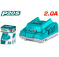 CARGADOR DE BATERIA 20V / CARGA RAPIDA (TOTAL) UTFCLI2001