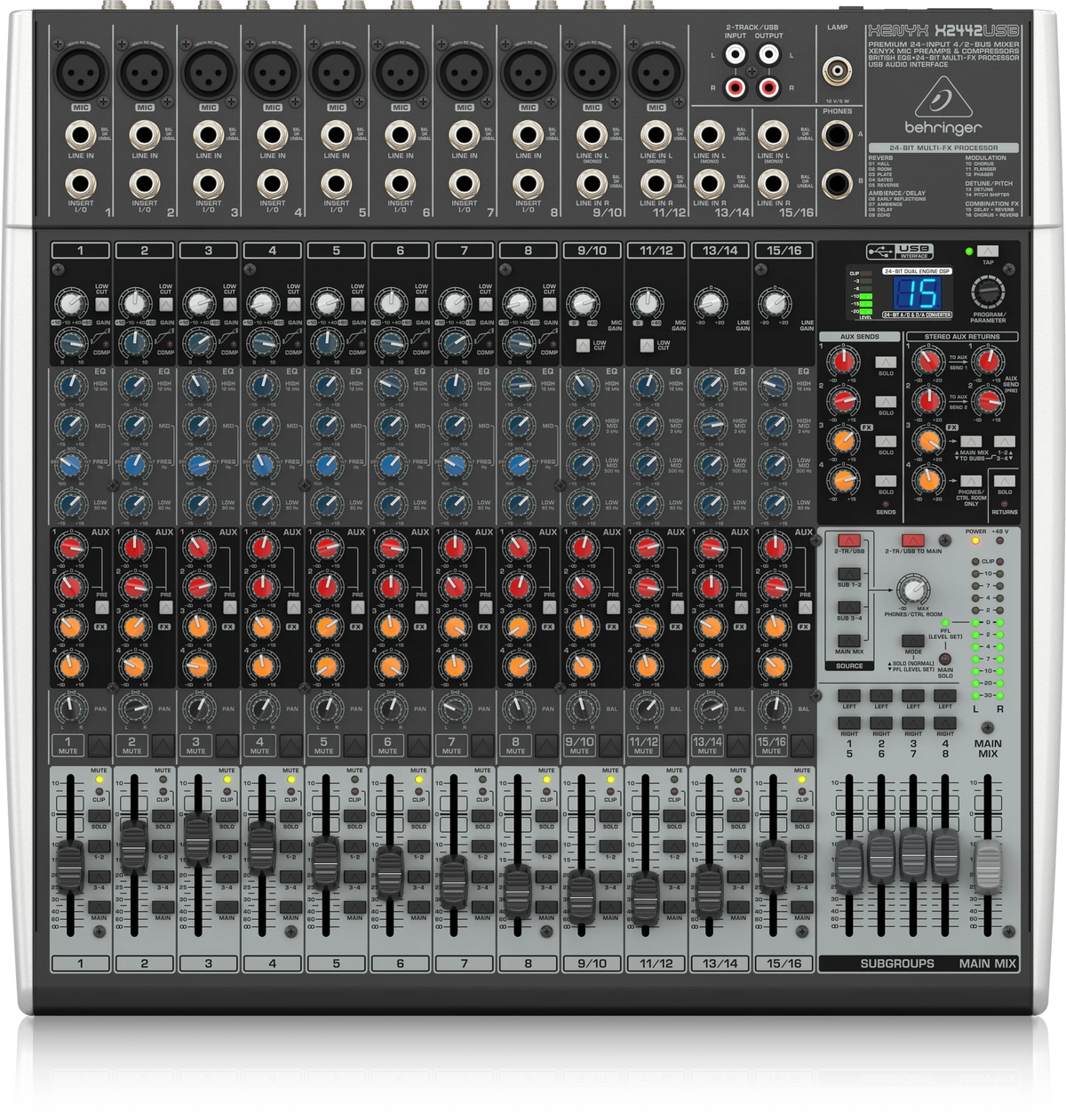 Mezclador Behringer  Ref. X2442USB