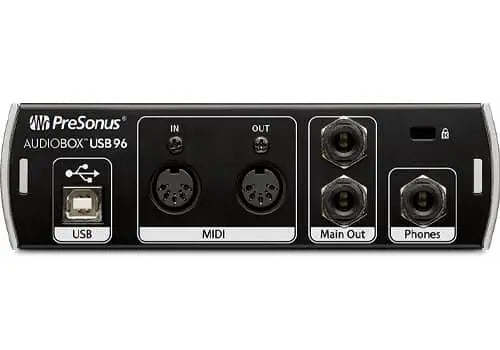 Combo  de grabación USB/ midi  Presonus Ref: AudioBox USB  96 Studio