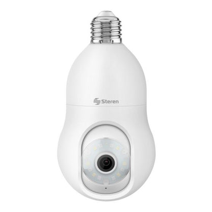 Cámara de seguridad Wi-Fi* 3 Mpx robotizada con seguidor de movimiento para socket