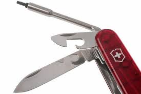 Navaja multiherramienta Victorinox Cyber Tool M, Rojo translucido 1.7725.T