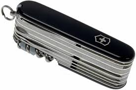 Navaja multiherramienta Victorinox Swisschamp, Negra 1.6795.3