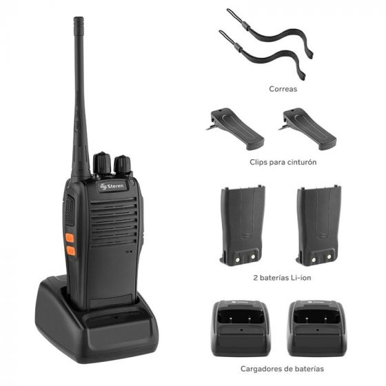Kit de 2 radios intercomunicadores RAD-010 Steren