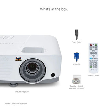 Video Bean 4000 Lúmenes HDMI-VGA-  D Blueray 3D ViewSonic Ref: PA503S