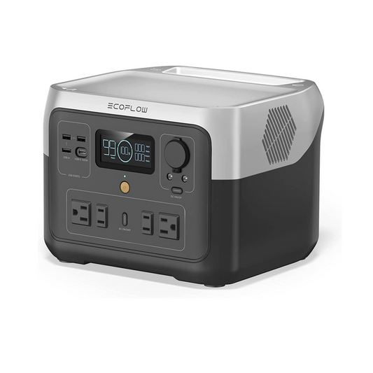 Estación de Energía Portátil EcoFlow RIVER 2 MAX 500W Potencia - 512Wh Capacidad