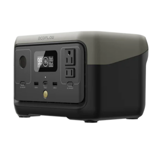 Estación de Energía Portátil Ecoflow RIVER 2 600W Potencia - 256Wh Capacidad