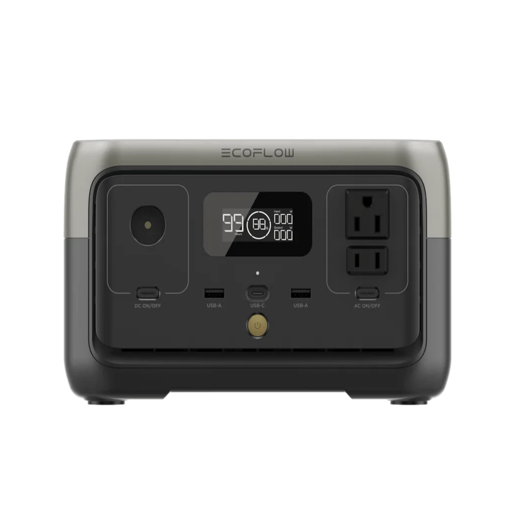 Estación de Energía Portátil Ecoflow RIVER 2 600W Potencia - 256Wh Capacidad