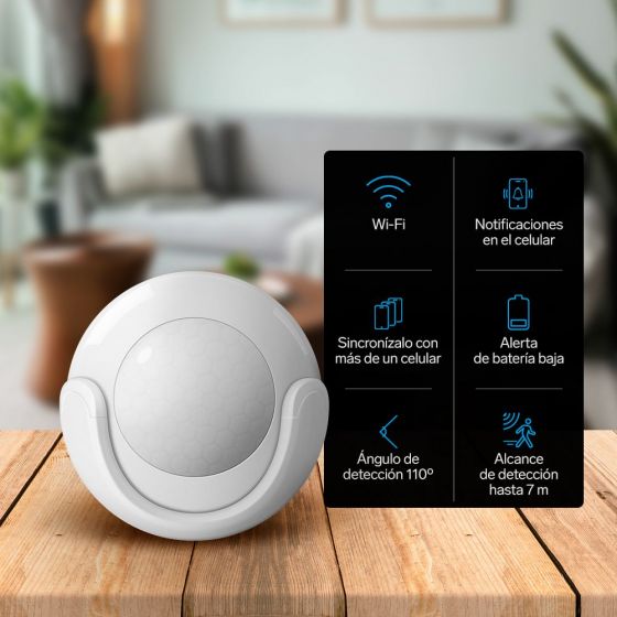 Sensor de movimiento (PIR) Wi-Fi* SHOME-141