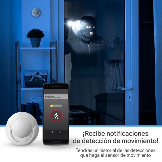 Sensor de movimiento (PIR) Wi-Fi* SHOME-141