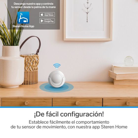 Sensor de movimiento (PIR) Wi-Fi* SHOME-141
