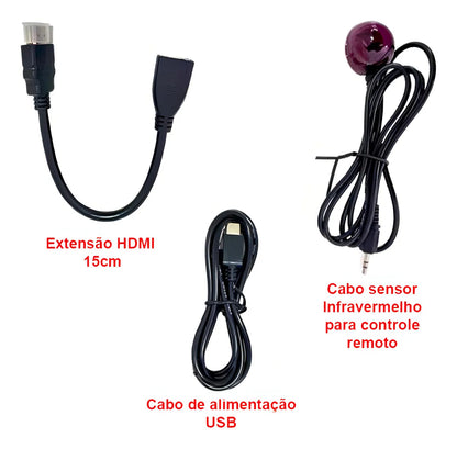TV Stick Pro 4K Android HDMI 16GB 8GB RAM Wi-Fi Control Estándar