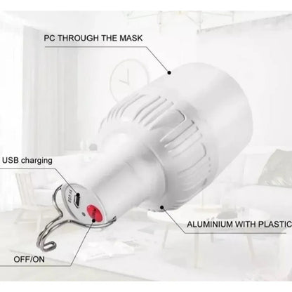 Bombillo Led Recargable Lampara De Emergencia