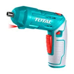 ATORNILLADOR INALAMBRICO 8V, 6N.M ESTUCHE PLASTICO + 17 PIEZAS TOTAL