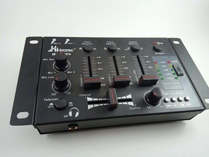 Mixer de 3 canales con USB  Hi-tronic Ref. DJ-305